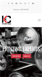 Mobile Screenshot of kcprint.com